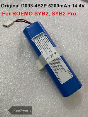 Original D093 4S2P Battery For ROEMO SYB2 SYB2 Pro Robot Vacuum