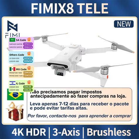 Fimi X Tele Fotografia A Rea K De Alta Defini O Aeronave Anti