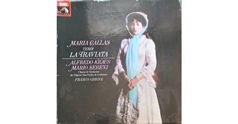 Disc Vinil Lp La Traviata Setbox Discuri Vinil Verdi Maria Callas