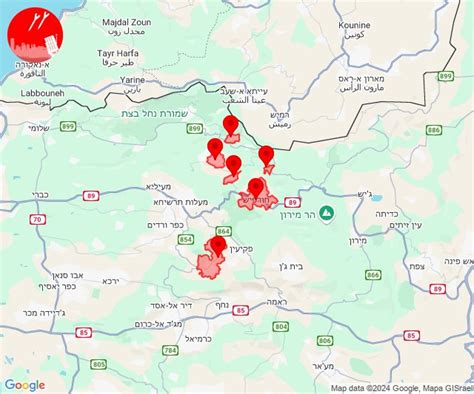 Se Dispararon Cohetes Hacia La Zona De Nahariya North District Israel