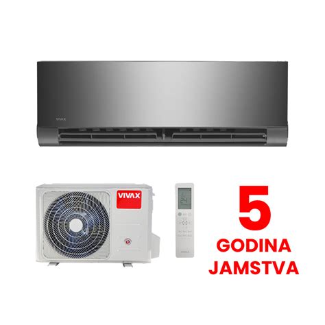 Klima uređaj VIVAX COOL inverter klima ACP 12CH35AEVI R32 GRAY MIRROR