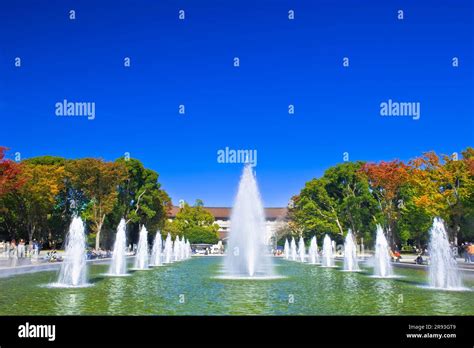 Fountain In Ueno Park And Tokyo National Museum Stock Photo Alamy