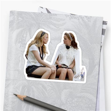 Blair Waldorf And Serena Vanderwoodsen Sticker Serena Cute Stickers