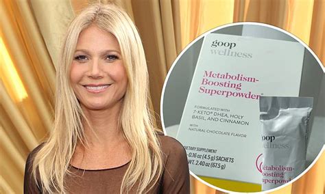 Gwyneth Paltrow Plugs Metabolism Boosting Superpowder From Goop