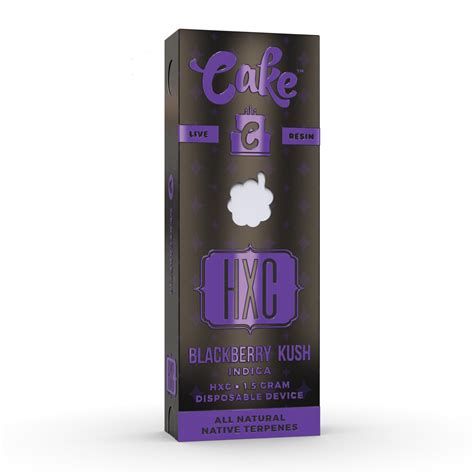 Cake HXC Live Resin Disposable 1 5g D8 GAS Best Delta 8 CBD