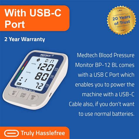 Buy Medtech Blood Pressure Monitor Bp With Backlight Online Get