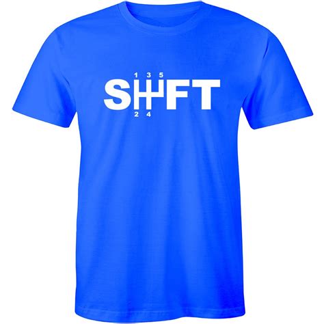 Shift Gears 5 Speed Sports Car Racing Jdm Short Sleeve Mens T Shirt