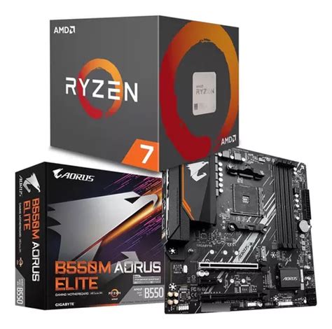 Kit Upgrade Amd Ryzen 7 5700x Gigabyte B550m Aorus Elite Frete grátis