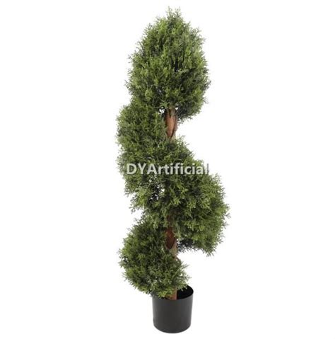 Cm Height Artificial Cypress Spiral Tree Dyartificial