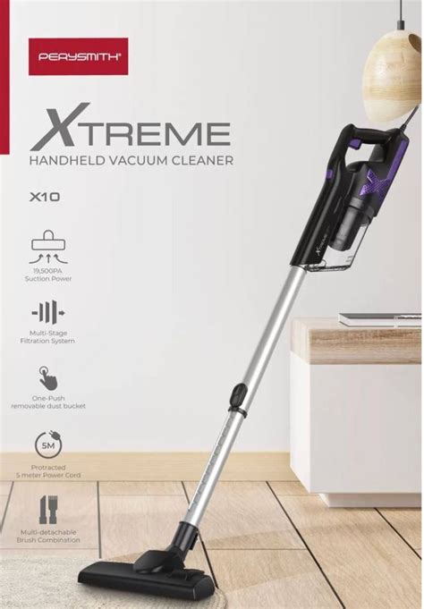 PerySmith Handheld Vacuum Cleaner Xtreme Series X10 1000W TV Home