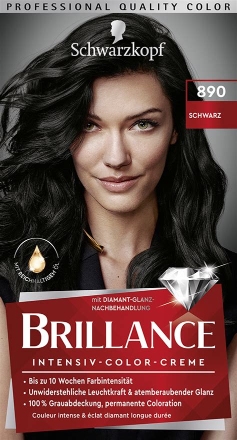 Schwarzkopf Brillance Boja Za Kosu Intensive Color Cream 890 Black