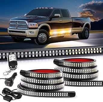 Amazon MICTUNING 2PCS 70 Inch Running Board Lights 1152 LED