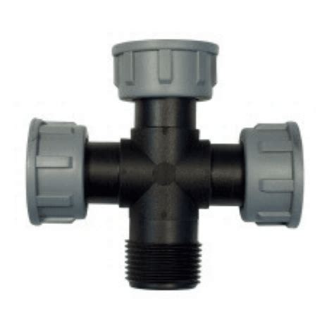 Tavlit Swivel Manifold Cross M F 25mm Malvern Irrigation Supplies