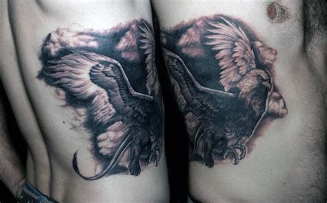 70 Griffin Tattoo Designs For Men - Mythological Creature Ideas