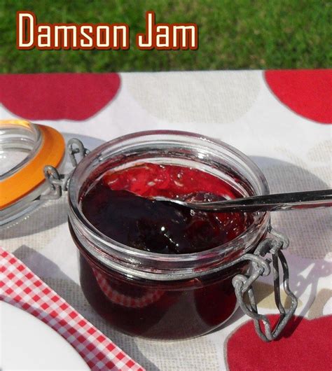 Homemade Damson Jam Plum Jam Recipes Food