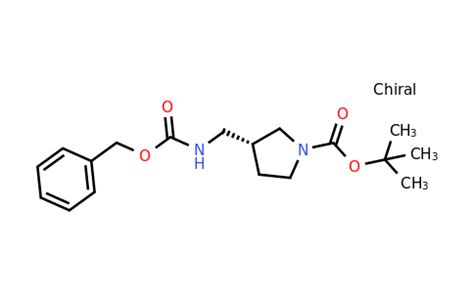 CAS 879275 54 4 Tert Butyl 3R 3 Benzyloxy Carbonyl Amino Methyl