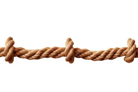 Premium Photo Close Up Of Rope On White Background On A White Or