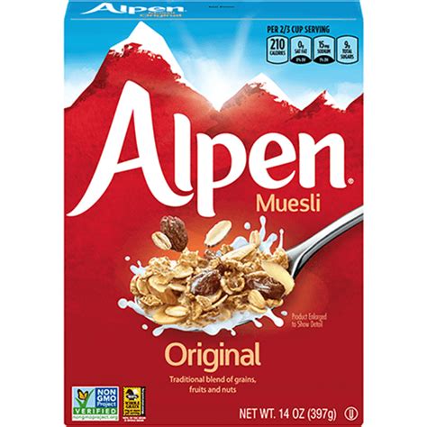 Alpen Original Muesli Cereal Cereal Foodtown