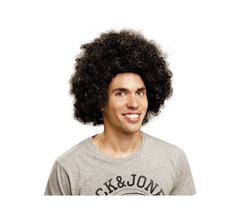 Peluca Afro Jumbo Negra