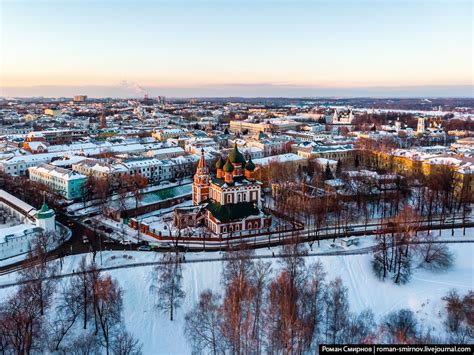 Evening in snow-covered Yaroslavl · Russia Travel Blog