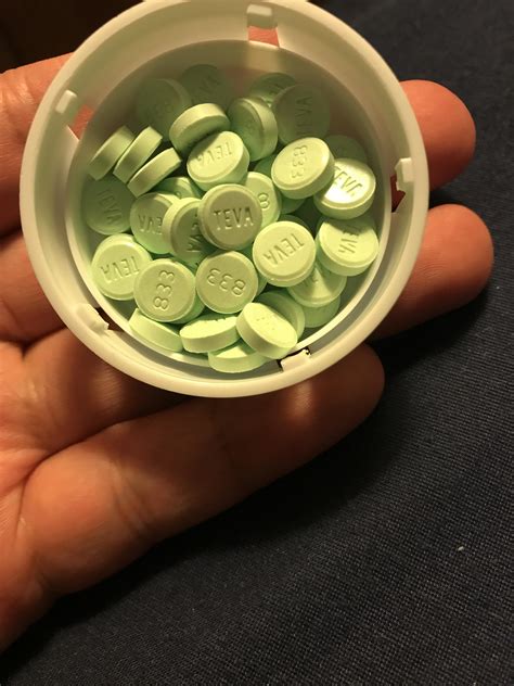 Teva 833 Green Pill Mg