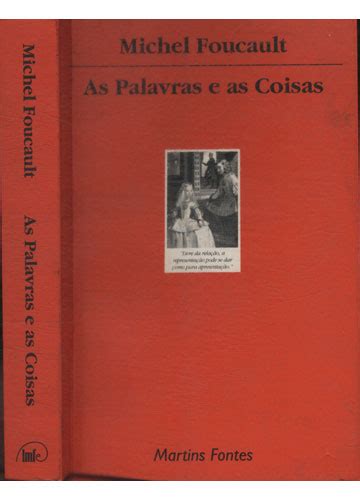 Sebo Do Messias Livro As Palavras E As Coisas