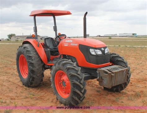 Kubota M9540 MFWD Tractor In Seminole TX Item AO9668 Sold Purple Wave