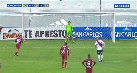 Universitario Vs Municipal En Vivo Alejandro Hohberg Puso El De