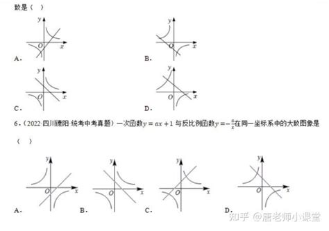 中考数学反比例函数和一次函数的综合，重点考点题型讲与练，收藏 知乎