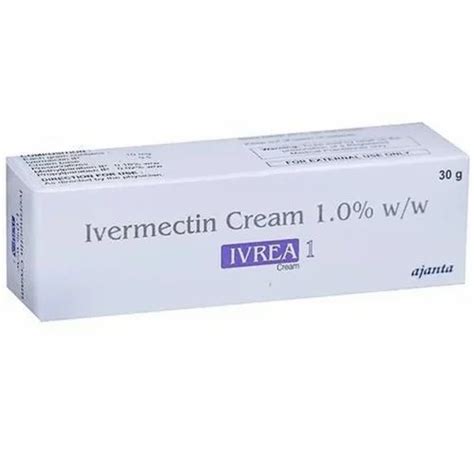 Ivrea 1 Cream Ivermectin 1 W W At Rs 180 Strip Of 10 Tablets