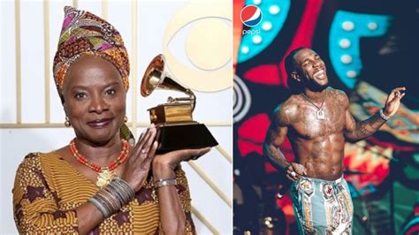 Burna Boy Loses Grammy Award To Angelique Kidjo