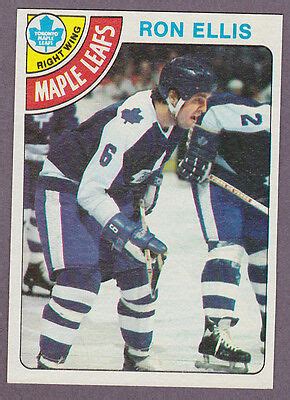 1978 79 Topps Hockey Ron Ellis 92 Toronto Maple Leafs NM MT EBay