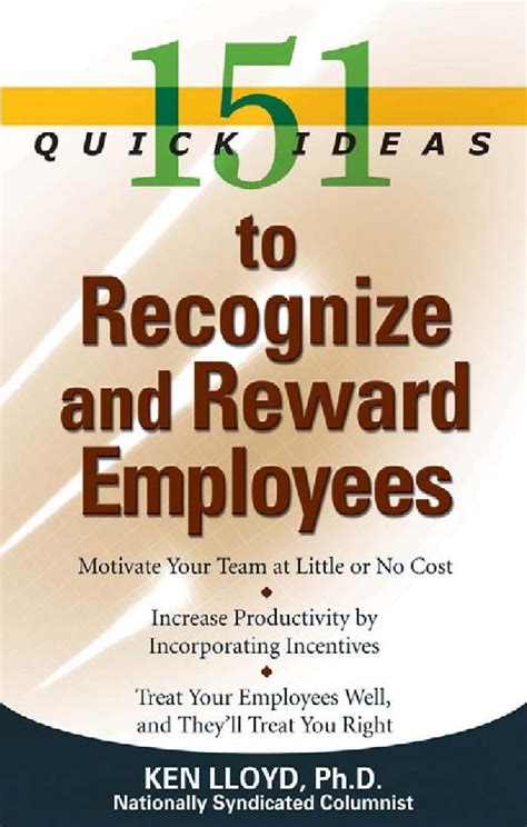 151 quick ideas to recognize and reward employees | Incentives for ...