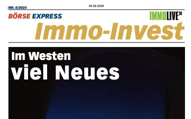 Börse Express Börse Express Spezial Immo Invest 5 23