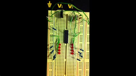 12 Channel Led Chaser With Pic16f84a Circuit Diagram