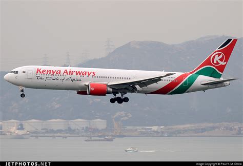 Y Kqx Boeing N Er Kenya Airways Paul Y M Chow Jetphotos