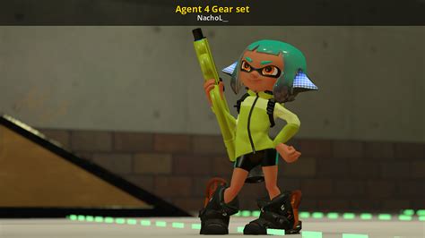 Agent 4 Gear Set Splatoon 3 Mods