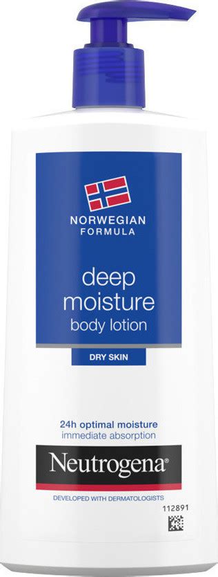 Neutrogena Norwegian Formula Deep Moisture Body Lotion For Dry Skin