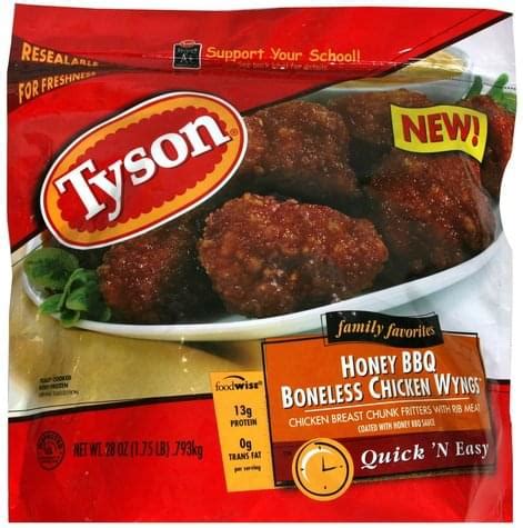 Tyson Wings Nutritional Information Besto Blog