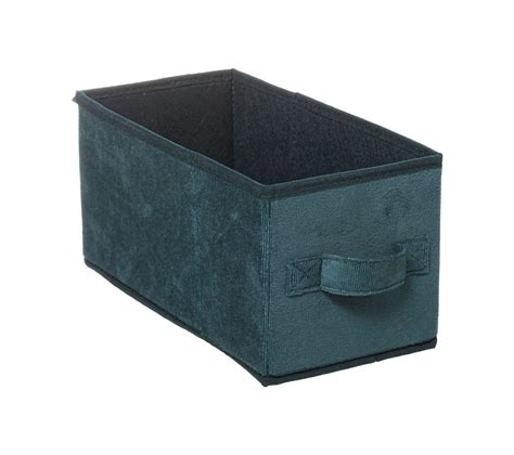 Boîte De Rangement Velours mix N Modul 15x31cm Bleu Boite de