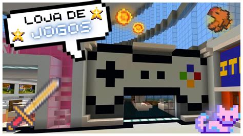 SHOPPING 9 Como Fazer Uma Loja De Jogos No Minecraft YouTube