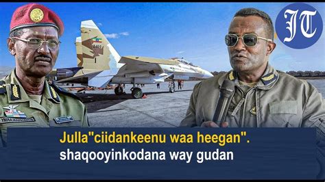 Falanqayn Taliyaha Guud Ee Miltariga Ethiopia Oo Ku Amray Ciidamda