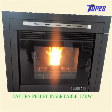 Estufa Pellet Insertable 12kw Topes Todo Ventas