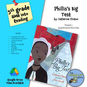 Phillis S Big Test HMH Into Reading 5th Grade Module 6 Activities