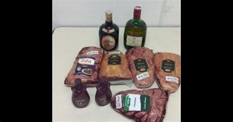 Homem é preso por furtar cinco peças de picanha whisky e cremes