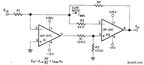 SUMMING_AMPLIFlER - Amplifier_Circuit - Circuit Diagram - SeekIC.com