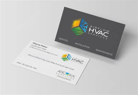 Hvac Business Card Template - PARAHYENA