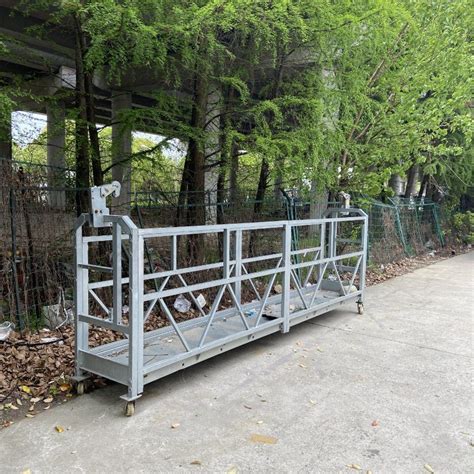 Zlp Series Hanging Gondola Lift Suspended Work Cradle Platform With CE