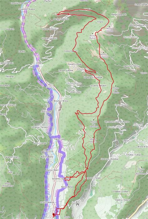 Borgo Vecchio Giretti In Mtb San Pietro Al Natisone Monte Glevizza