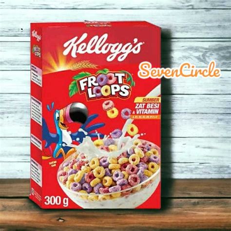 Jual Kelloggs Froot Loops Cereal 300g Shopee Indonesia